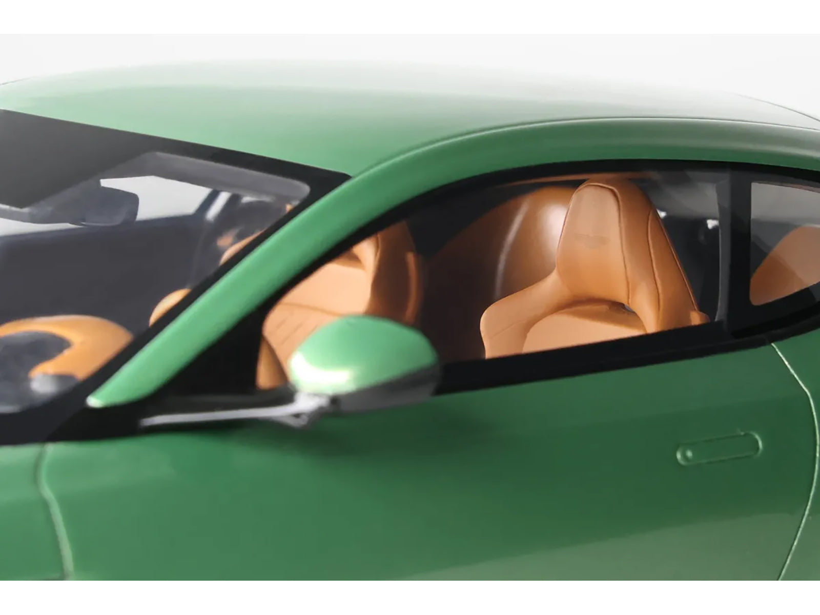 2023 Aston Martin DB12 Green Metallic 1/18 Model Car by GT Spirit