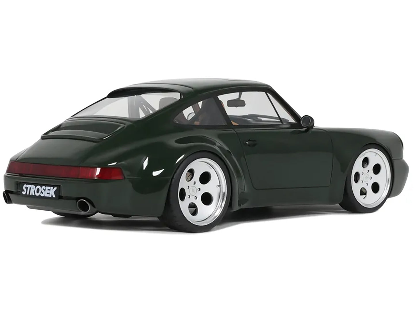 2024 Porsche 911 Strosek Mega 30 Green 1/18 Model Car by GT Spirit