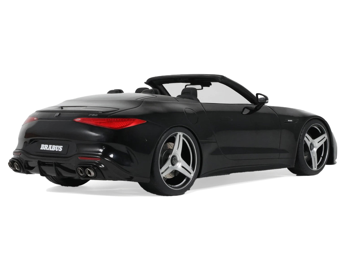 Brabus 750 BODO Buschmann Edition Obsidian Black 1/18 Model Car by GT Spirit