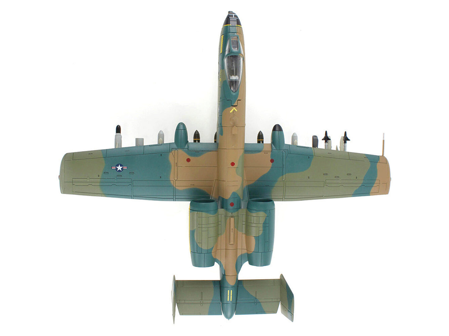 Fairchild Republic A-10C Thunderbolt II Attack Aircraft "Memphis Belle III Captain Lindsay 'Mad' Johnson Davis-Monthan Air Force Base" (2023-24) United States Air Force "Air Power Series" 1/72 Diecast Model by Hobby Master