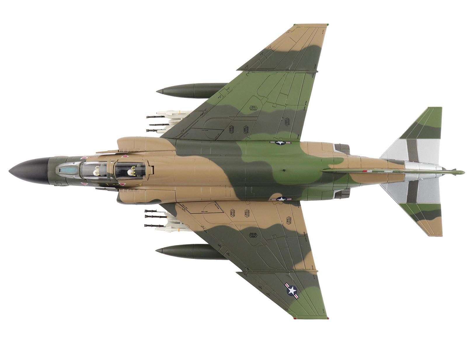 McDonnell Douglas F-4C Phantom II Fighter-Bomber Aircraft "63-7499 Daniel "Chappie" James Jr. 433rd TFS 8th TFW" (1967) United States Air Force "Air Power Series" 1/72 Diecast Model by Hobby Master