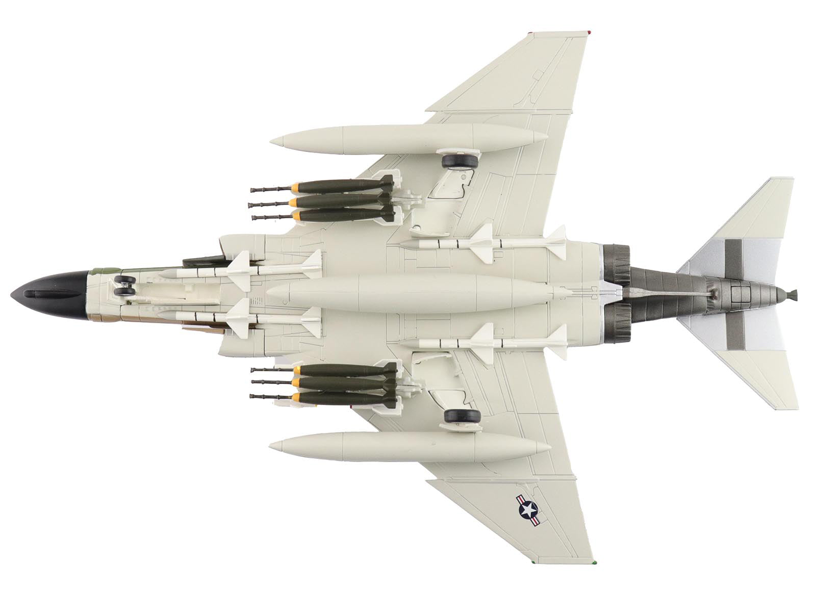McDonnell Douglas F-4C Phantom II Fighter-Bomber Aircraft "63-7499 Daniel "Chappie" James Jr. 433rd TFS 8th TFW" (1967) United States Air Force "Air Power Series" 1/72 Diecast Model by Hobby Master
