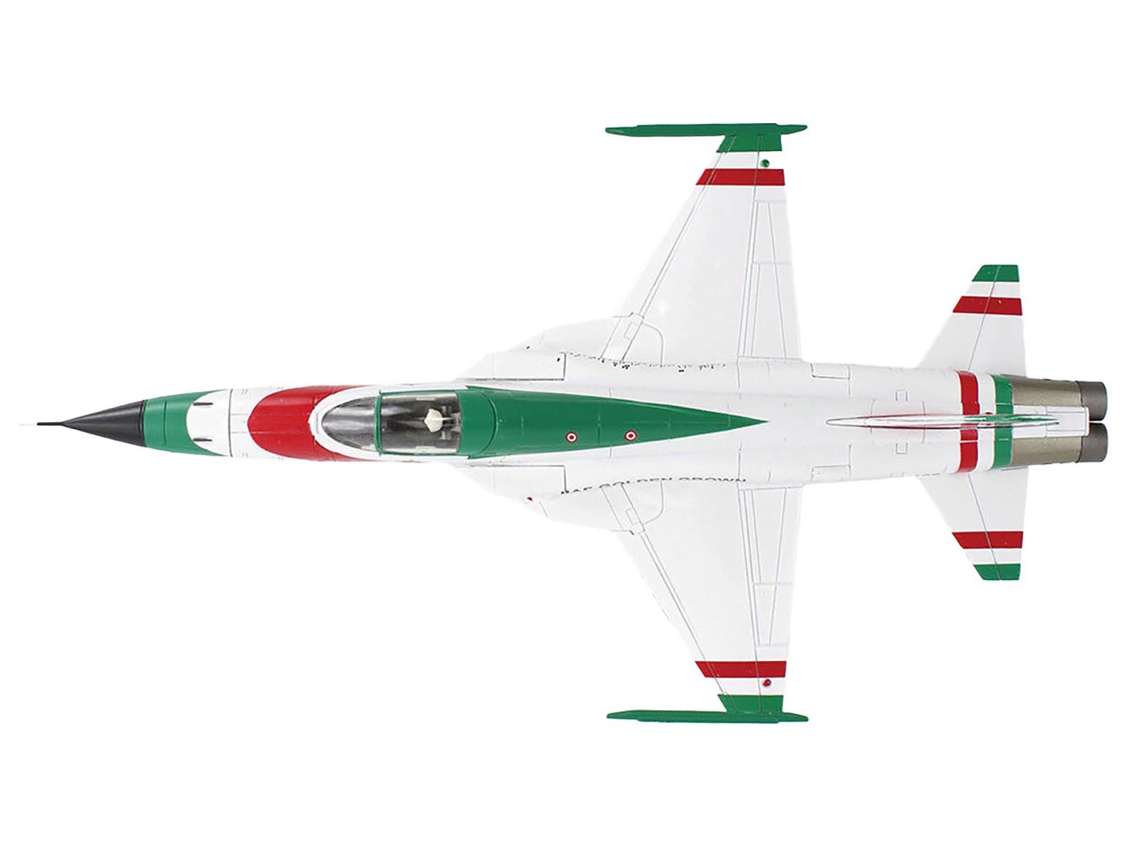 Northrop F-5E Tiger II Aircraft "#1-8 3-7099 IIAF Golden Crown" Imperial Iranian Air Force "Air Power Series" 1/72 Diecast Model by Hobby Master