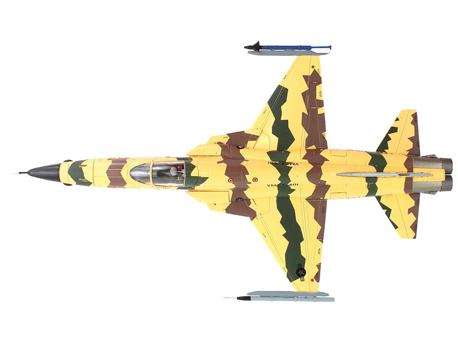 Northrop F-5N Tiger II Aircraft "VMFT-401 Snipers MCAS Yuma AZ" United States Marine Corps "Air Power Series" 1/72 Diecast Model by Hobby Master