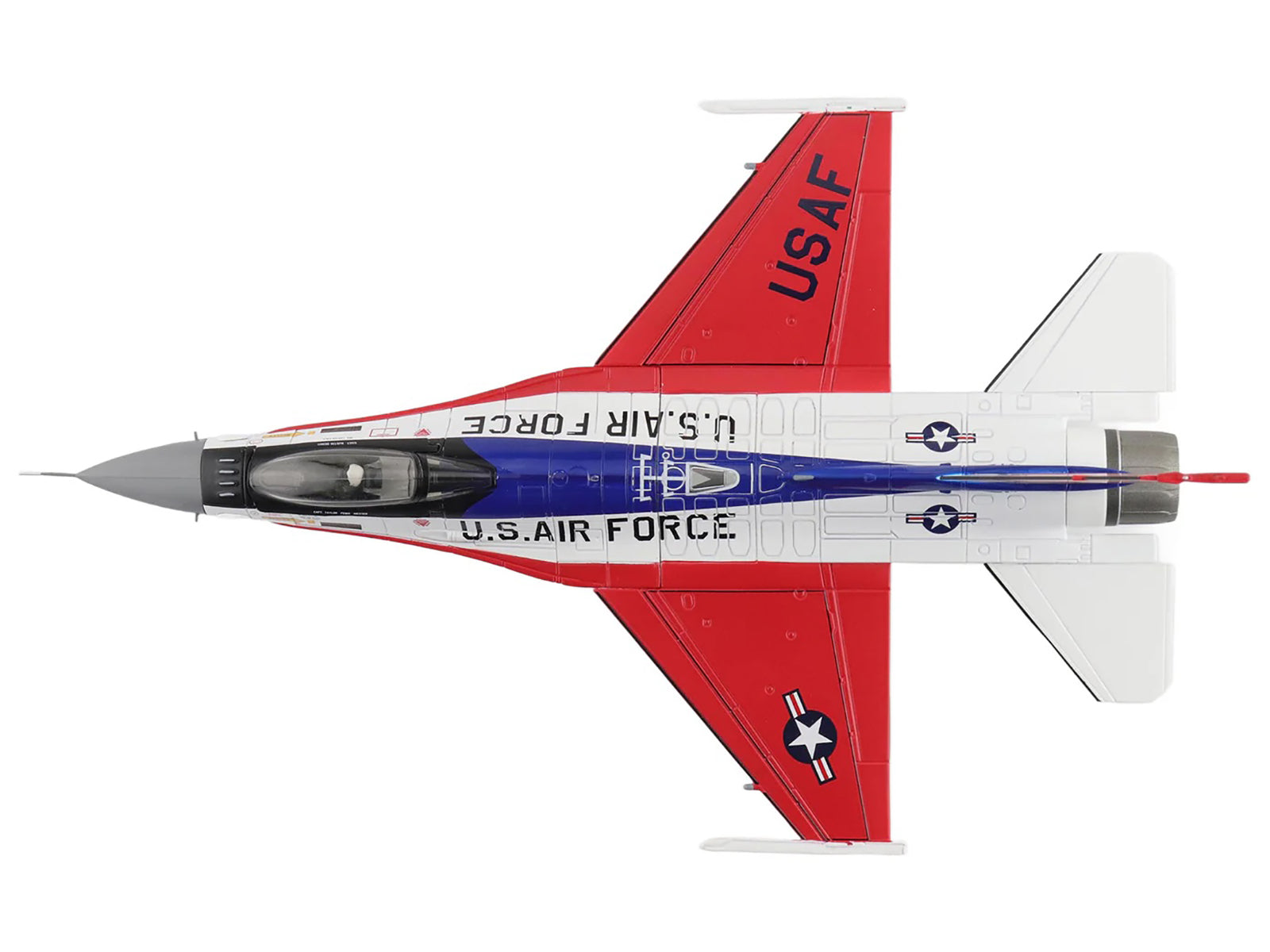 Lockheed F-16CM Fighting Falcon Fighter Aircraft "91-0395 Viper Demo Shaw Air Force Base" (2024) United States Air Force "Air Power Series" 1/72 Diecast Model by Hobby Master