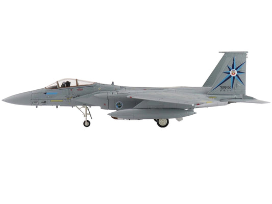 McDonnell Douglas F-15A Eagle Fighter Aircraft "76-0111 318th Fighter Interceptor Squadron" United States Air Force "Air Power Series" 1/72 Diecast Model by Hobby Master