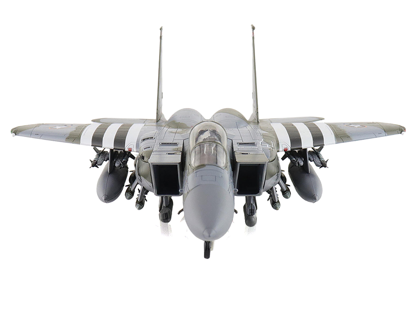 Boeing F-15E Strike Eagle Fighter Aircraft "88-1702 Spirit of Goldsboro 334th FS 4th FW" (2024) United States Air Force "Air Power Series" 1/72 Diecast Model by Hobby Master