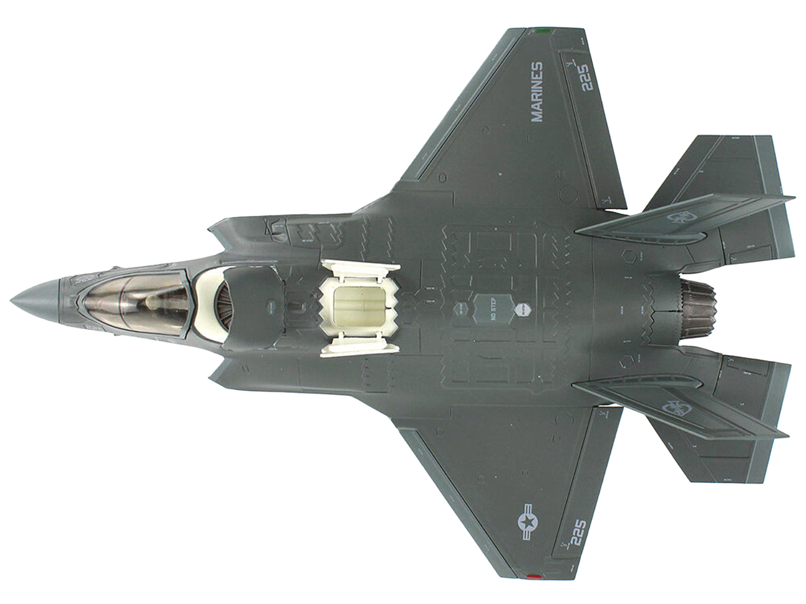Lockheed Martin F-35B Lightning II Aircraft "VMFA-225 Vikings Yuma Marine Corps Air Station" (2023) United States Marine Corps "Air Power Series" 1/72 Diecast Model by Hobby Master