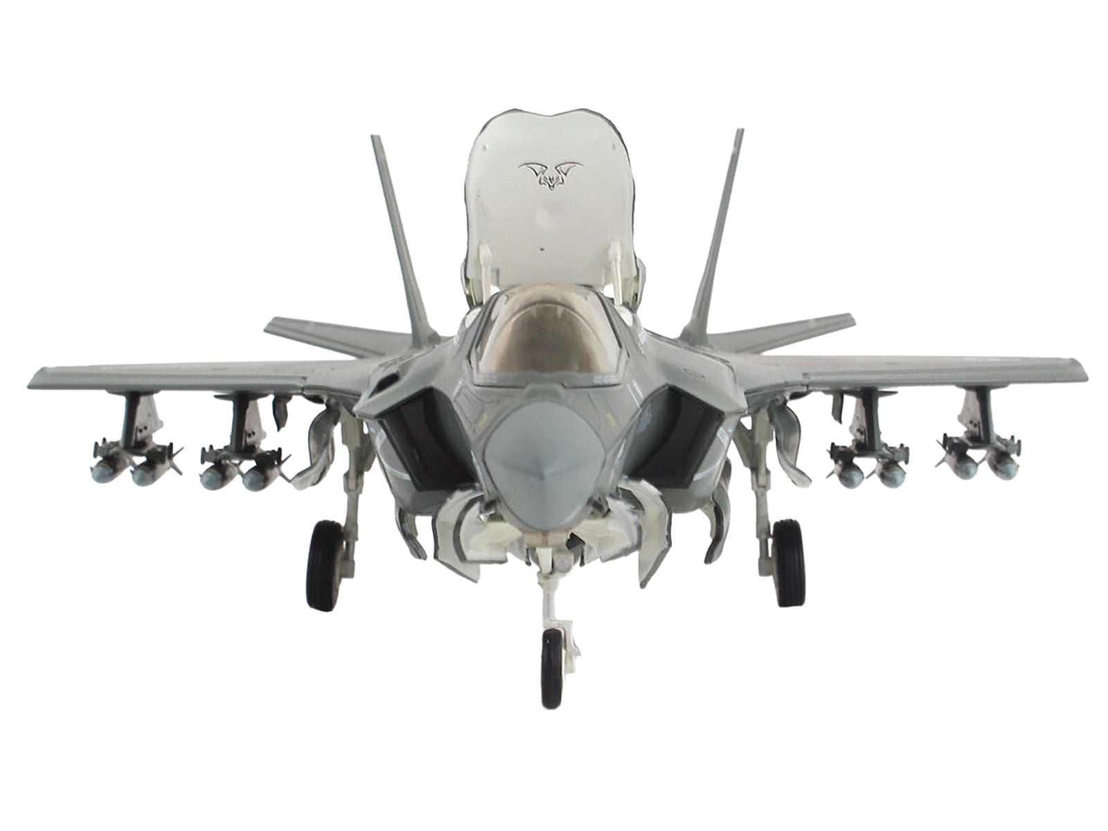 Lockheed F-35B Lightning II Aircraft (Beast Mode) "169623 VMFA-242 Bats Iwakuni Japan" (2024) United States Marine Corps "Air Power Series" 1/72 Diecast Model by Hobby Master