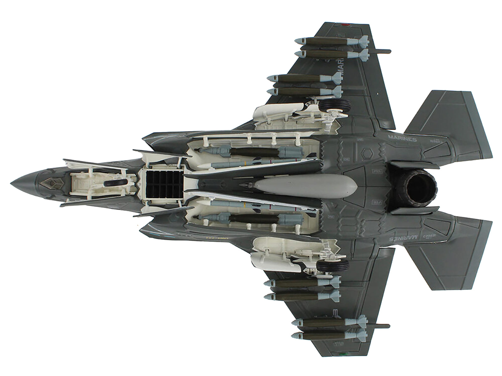 Lockheed F-35B Lightning II Aircraft (Beast Mode) "169623 VMFA-242 Bats Iwakuni Japan" (2024) United States Marine Corps "Air Power Series" 1/72 Diecast Model by Hobby Master