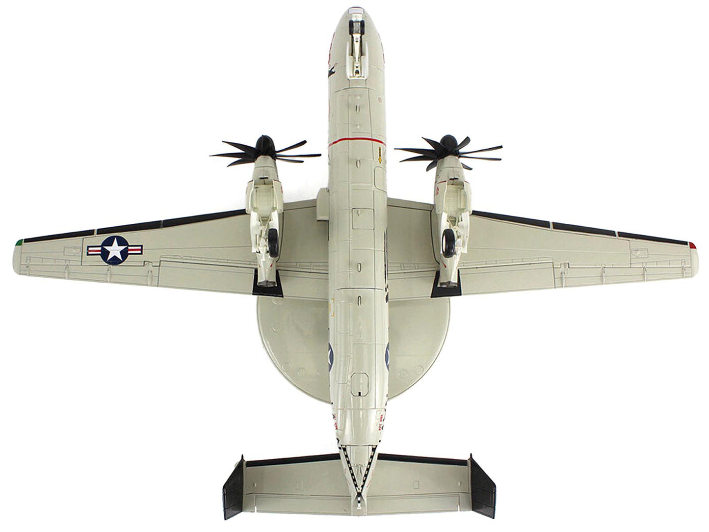 Northrop Grumman E-2C Hawkeye Aircraft "165300 VAW-124 Bear Aces" (2009) United States Navy "Air Power Series" 1/72 Diecast Model by Hobby Master