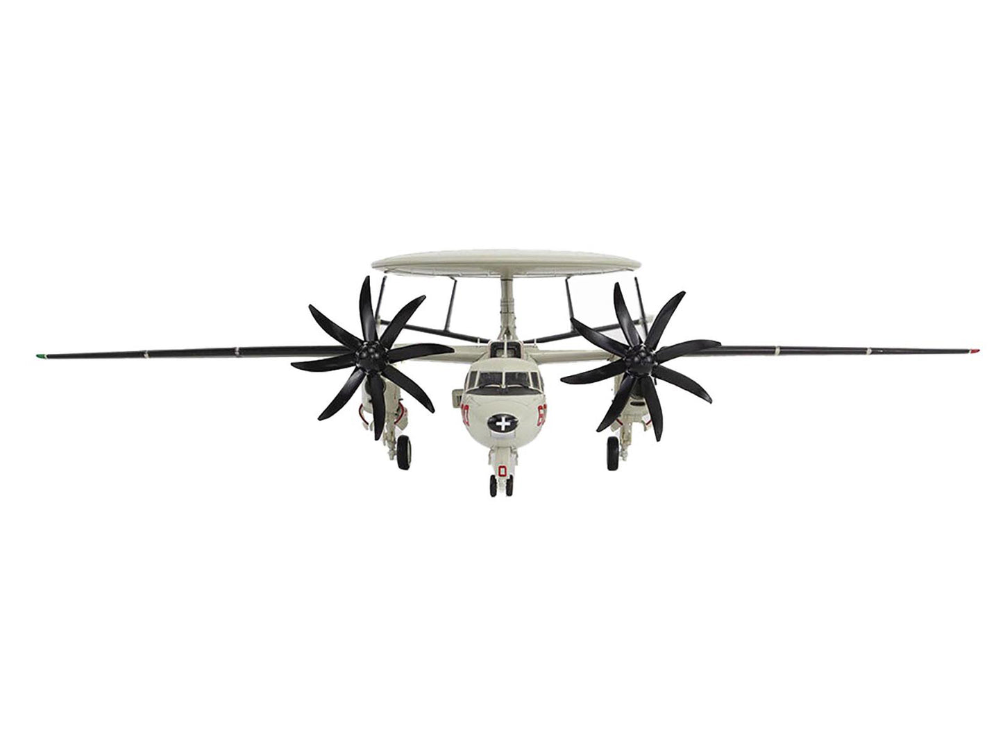 Northrop Grumman E-2C Hawkeye Aircraft "165300 VAW-124 Bear Aces" (2009) United States Navy "Air Power Series" 1/72 Diecast Model by Hobby Master