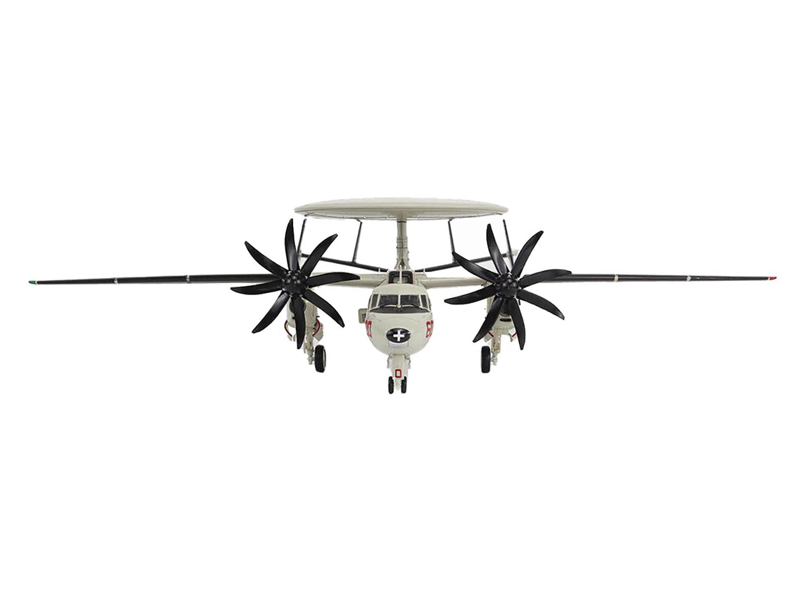 Northrop Grumman E-2C Hawkeye Aircraft "165300 VAW-124 Bear Aces" (2009) United States Navy "Air Power Series" 1/72 Diecast Model by Hobby Master