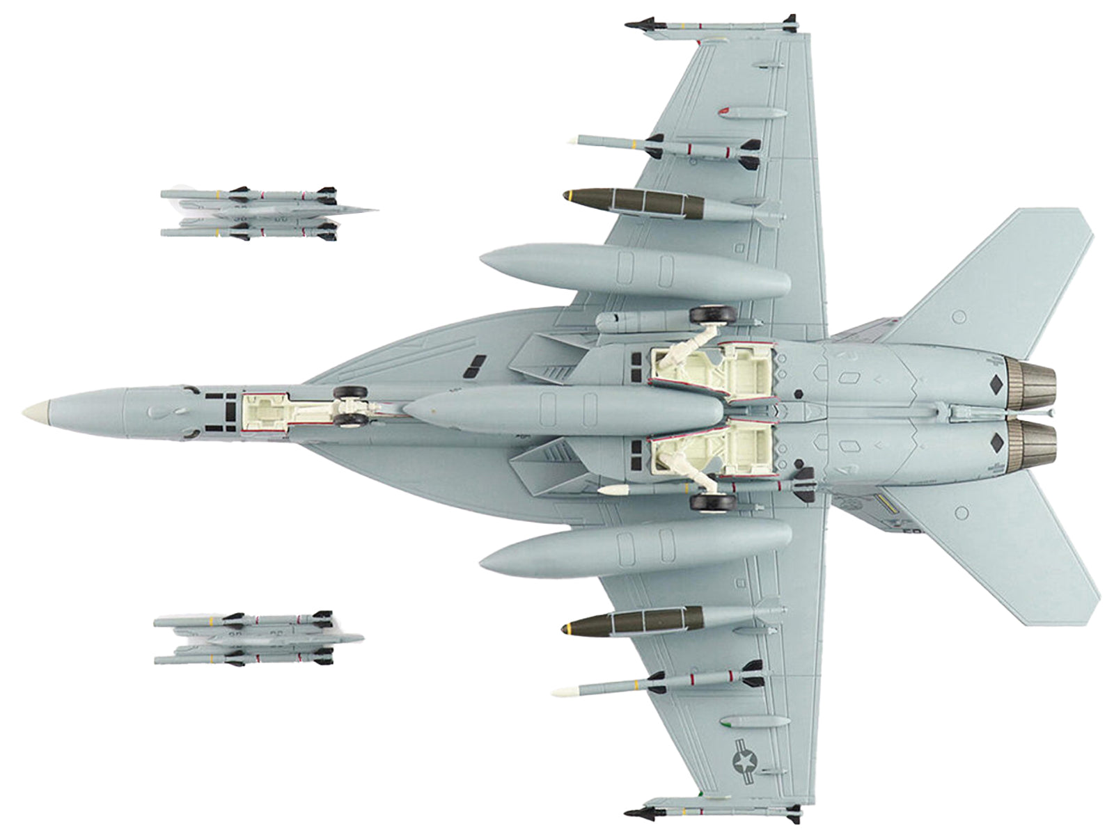McDonnell Douglas F/A-18F Super Hornet Aircraft "VFA-103 Jolly Rogers USS Harry S. Truman" (2016) United States Navy "Air Power Series" 1/72 Diecast Model by Hobby Master