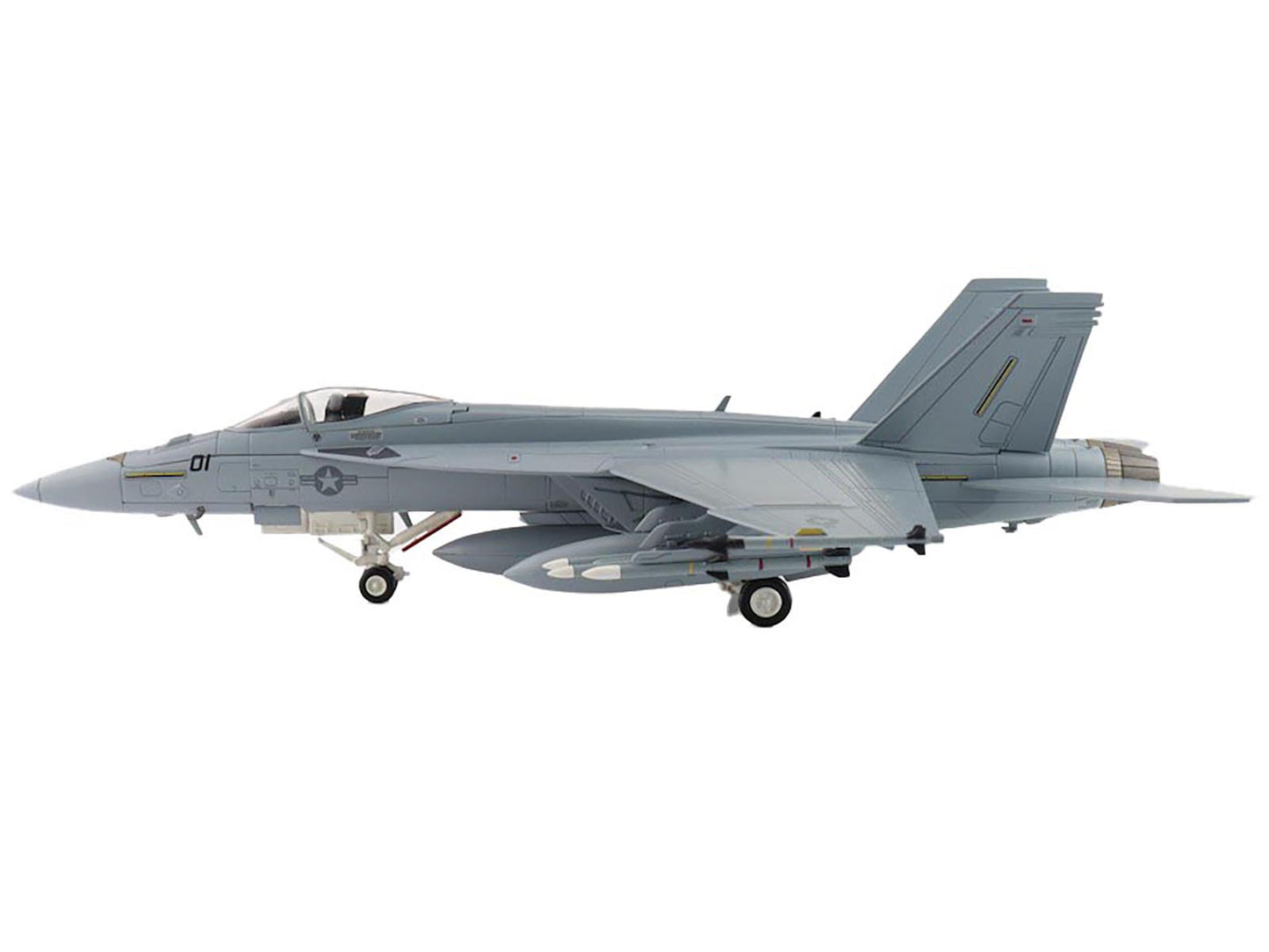 Boeing F/A-18E Super Hornet Fighter Aircraft "Dagger" United States Navy "Air Power Series" 1/72 Diecast Model by Hobby Master