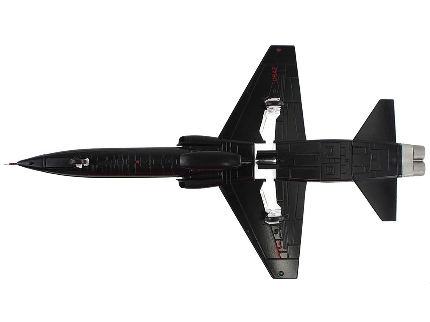 Northrop T-38A Talon Aircraft "65-10342 1st Reconnaissance Squadron 9th Reconnaissance Wing Beale Air Force Base" (2006) United States Air Force "Air Power Series" 1/72 Diecast Model by Hobby Master