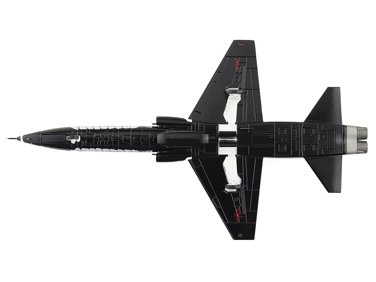 Northrop T-38C Talon Aircraft "65-10331 FAIP Scheme 87th FTS Laughlin AFB" (2021) United States Air Force "Air Power Series" 1/72 Diecast Model by Hobby Master