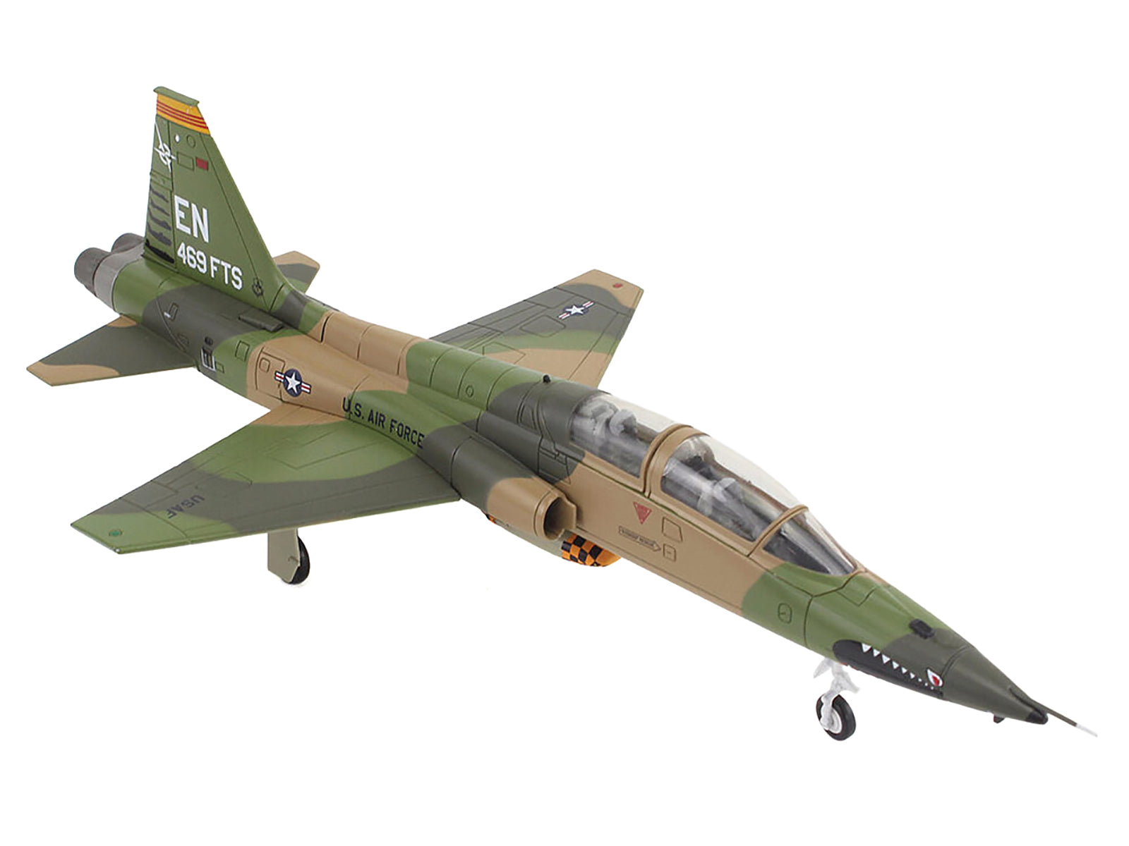 Northrop T-38C Talon Aircraft "66-4343 469th FTS Fort Worth Area" (2020) United States Air Force "Air Power Series" 1/72 Diecast Model by Hobby Master