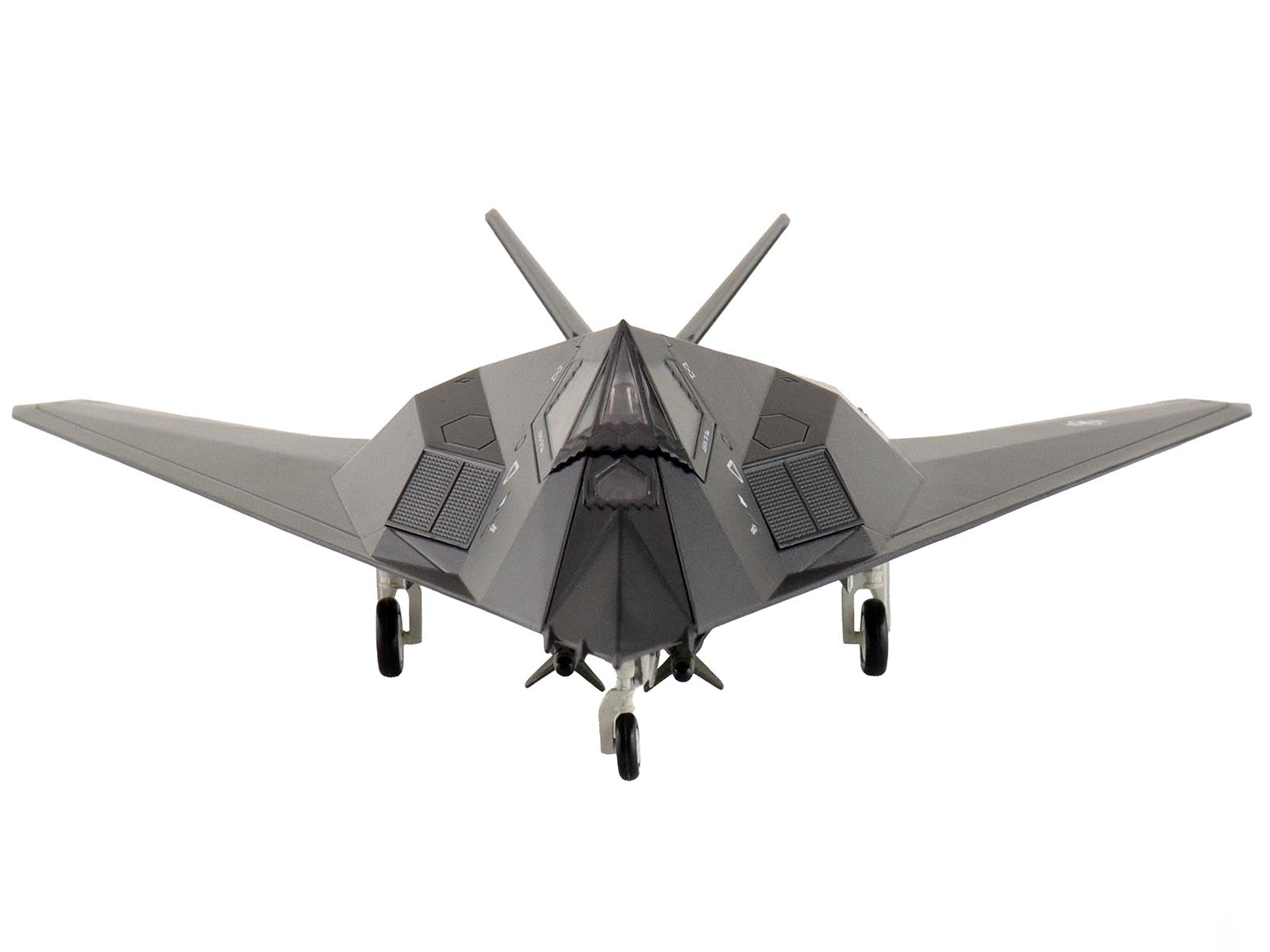 Lockheed F-117A Nighthawk Stealth Aircraft "84-0809" (2022) United States Air Force "Air Power Series" 1/72 Diecast Model by Hobby Master