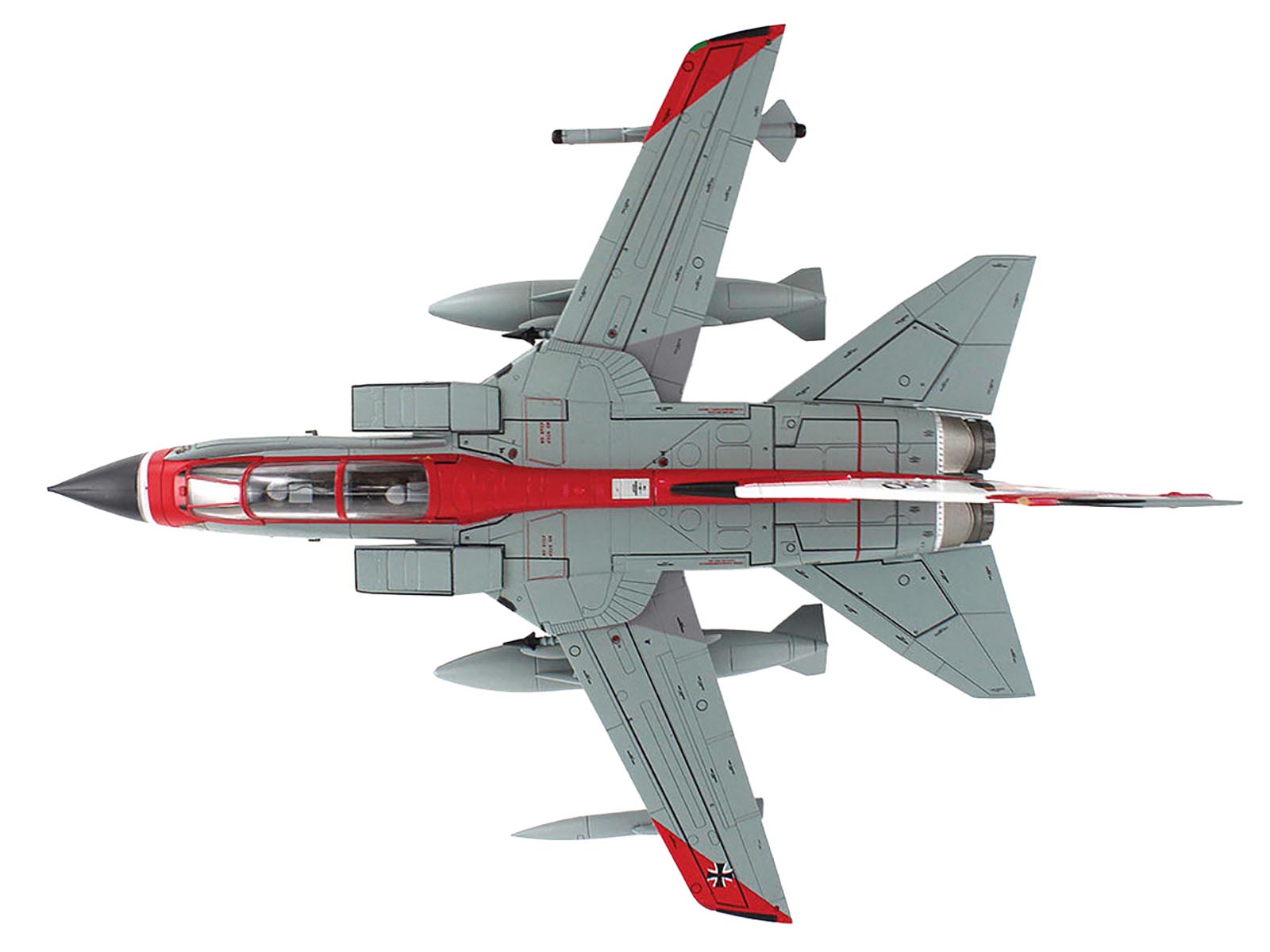 Panavia Tornado IDS Aircraft "43+97 WTD-61 50 Years Royal International Air Tattoo" (2024) German Luftwaffe "Air Power Series" 1/72 Diecast Model by Hobby Master