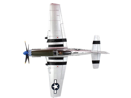 North American P-51D Mustang Fighter Aircraft "463702 Grim Reaper 355th Fighter Squadron 9th U.S. Army Air Force" (1945) United States Army Air Forces "Air Power Series" 1/48 Diecast Model by Hobby Master