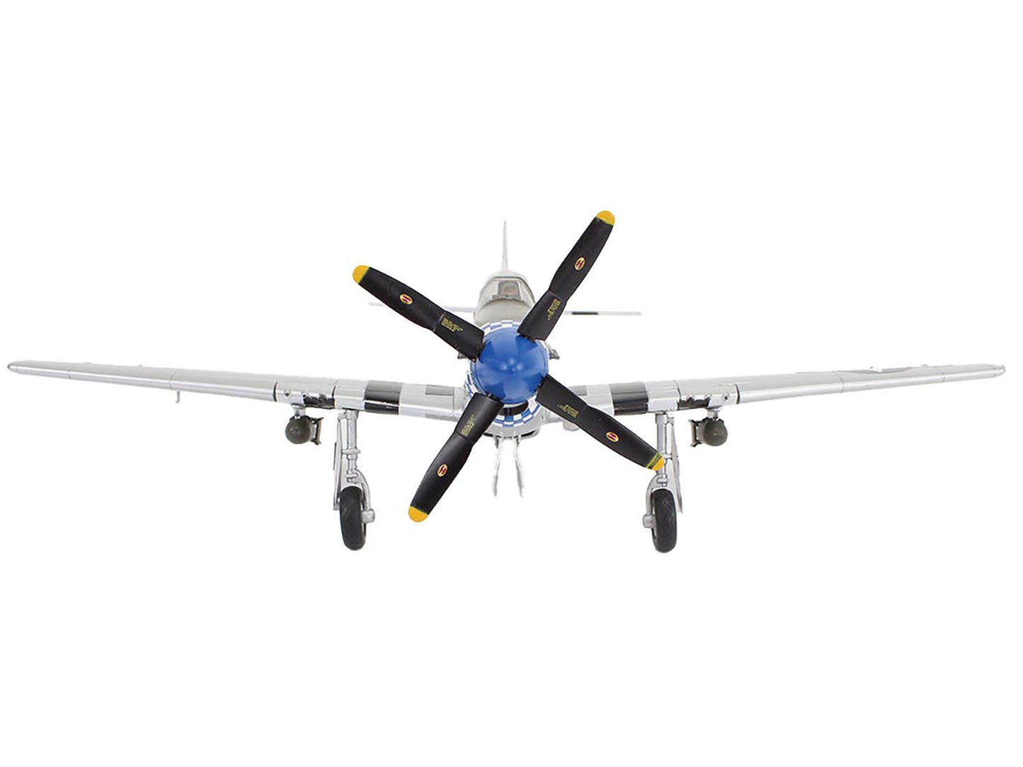 North American P-51D Mustang Fighter Aircraft "463702 Grim Reaper 355th Fighter Squadron 9th U.S. Army Air Force" (1945) United States Army Air Forces "Air Power Series" 1/48 Diecast Model by Hobby Master