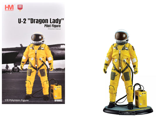 U-2 "Dragon Lady" Pilot Polyresin Statue "Statue Series" 1/8 Scale Model by Hobby Master