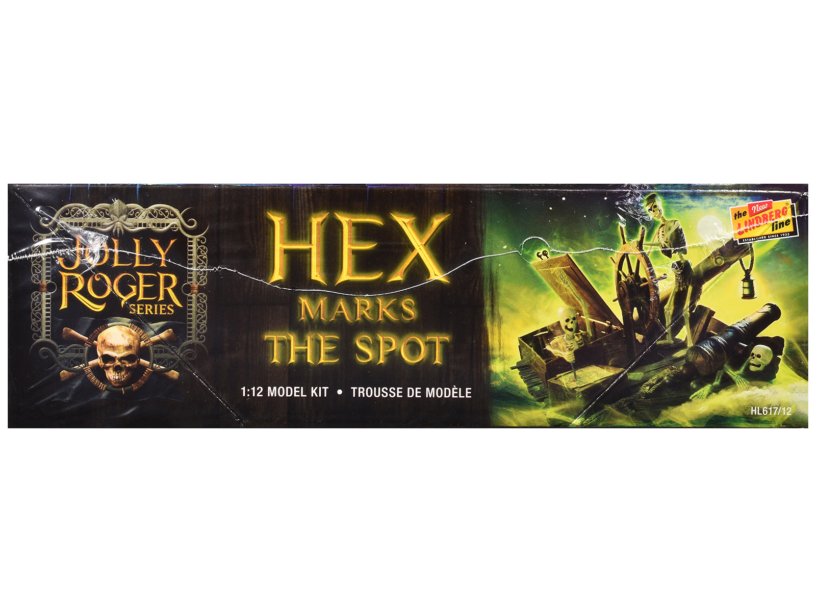 Skill 2 Model Kit Jolly Roger Series "Hex Marks the Spot" Diorama Set 1/12 Scale Model by Lindberg