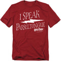 Harry Potter I Speak Parseltongue Mens T Shirt Cardinal Officially Licensed