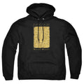 Harry Potter Marauders Map Interior Words Mens Hoodie Black Officially Licensed