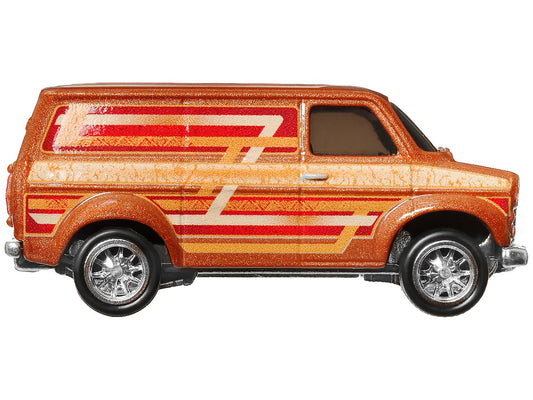 Ford Transit Supervan Copper Metallic with Graphics "Boulevard" Series Diecast Model Car by Hot Wheels