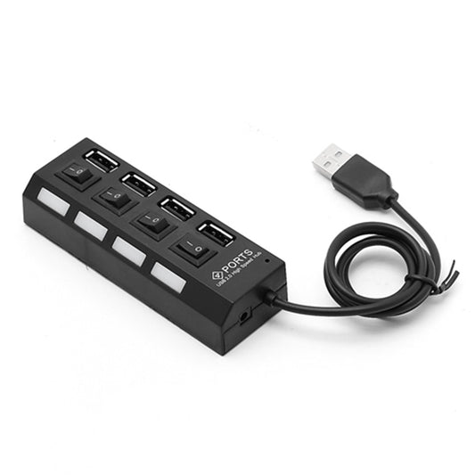 4 Port Hi-Speed USB 2.0 HUB ON/OFF Switch for Laptop PC