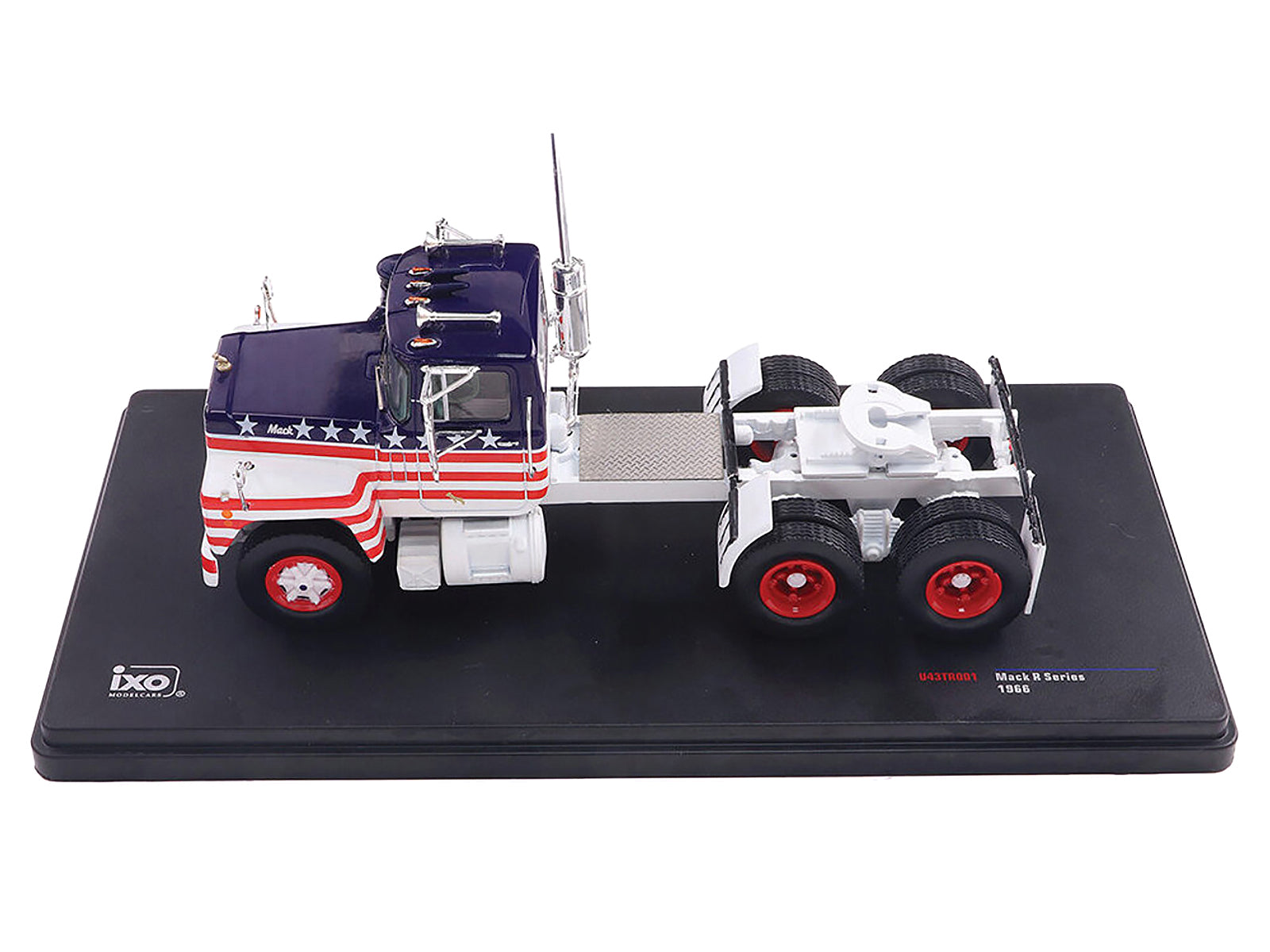 1966 Mack R Series Truck Tractor American Flag Livery 1/43 Diecast Model by IXO Models