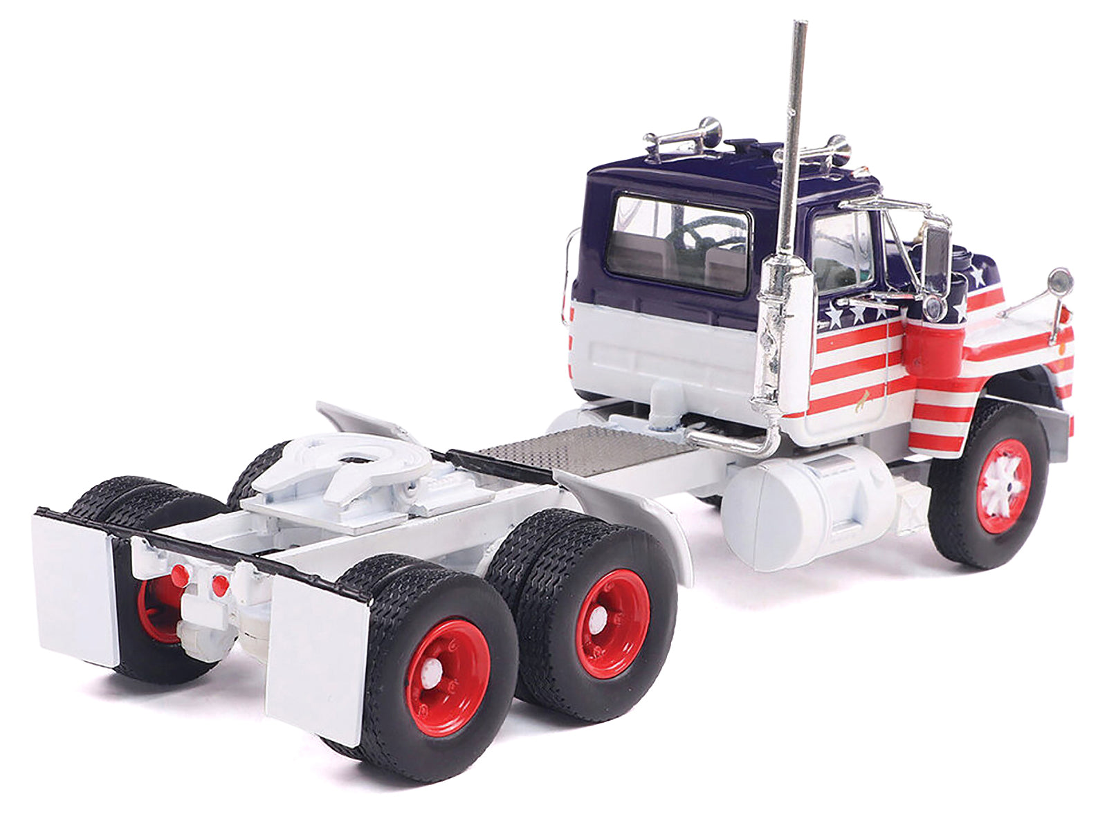 1966 Mack R Series Truck Tractor American Flag Livery 1/43 Diecast Model by IXO Models