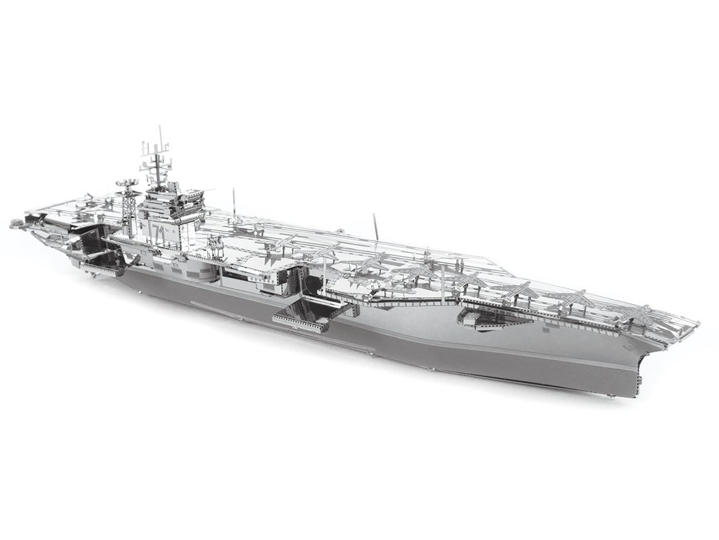 Model Kit USS Theodore Roosevelt CVN-71 Aircraft Carrier (Expert Difficulty) Steel Model by Metal Earth