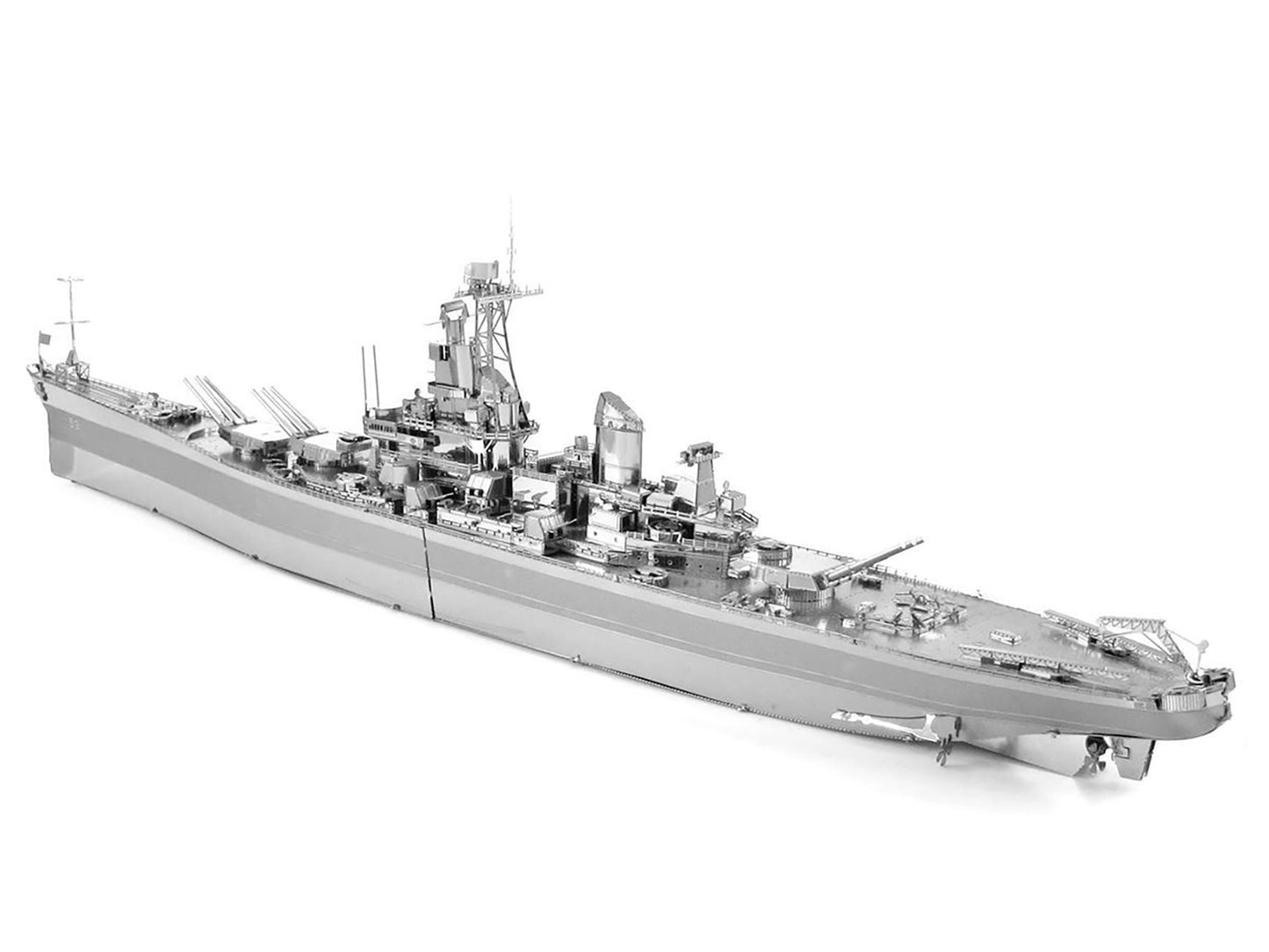 Model Kit USS Missouri (BB-63) Navy Battleship (Challenging Difficulty) Steel Model by Metal Earth