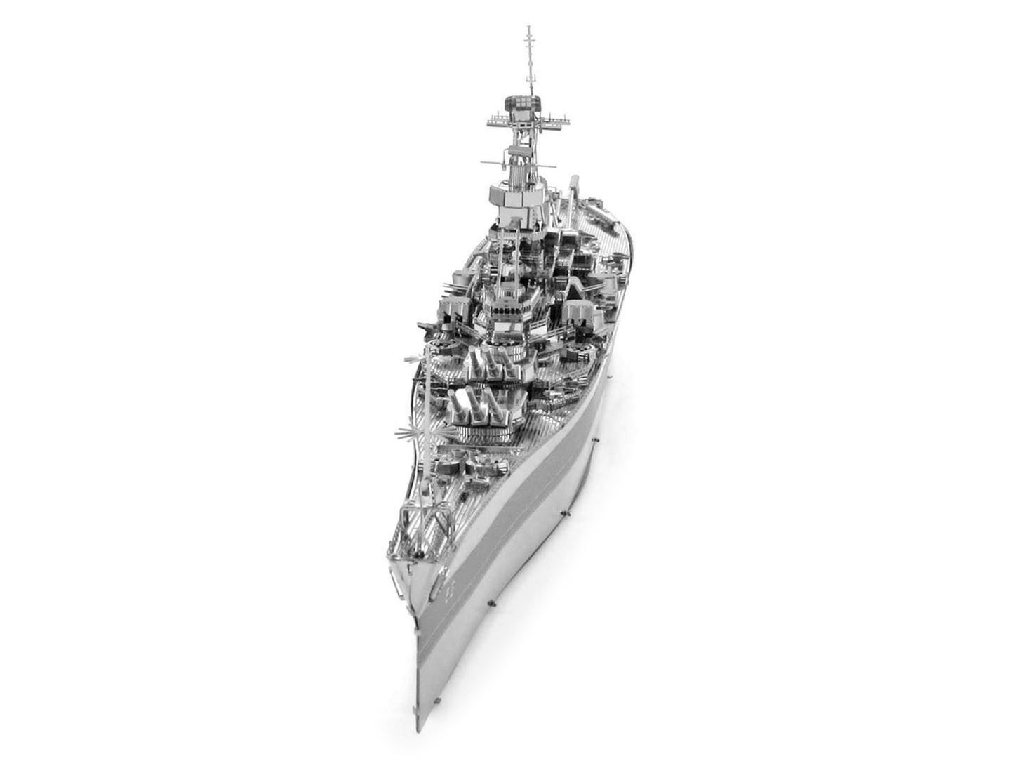 Model Kit USS Missouri (BB-63) Navy Battleship (Challenging Difficulty) Steel Model by Metal Earth