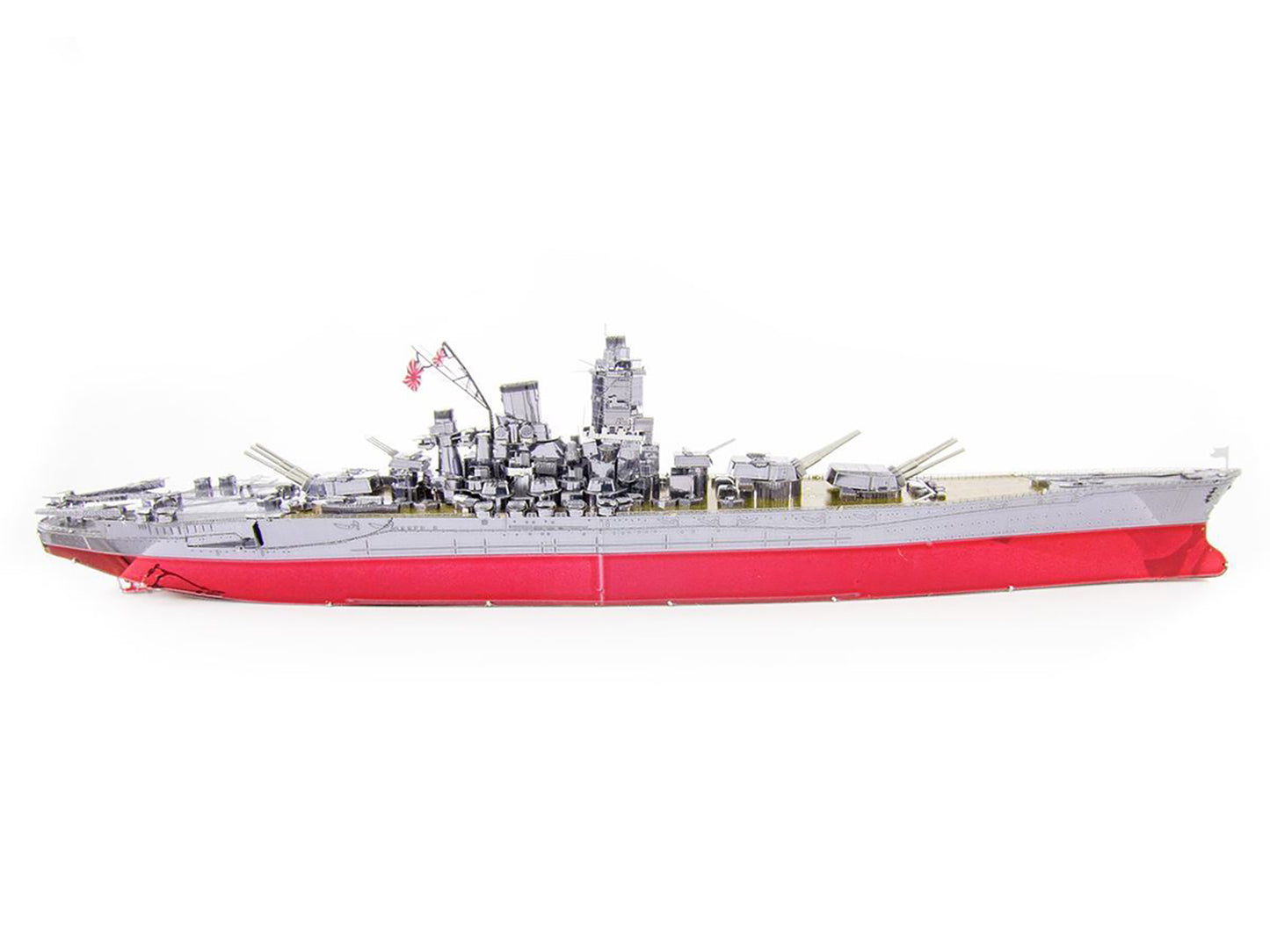 Model Kit Yamato Battleship "Imperial Japanese Navy" (Challenging Difficulty) Steel Model by Metal Earth