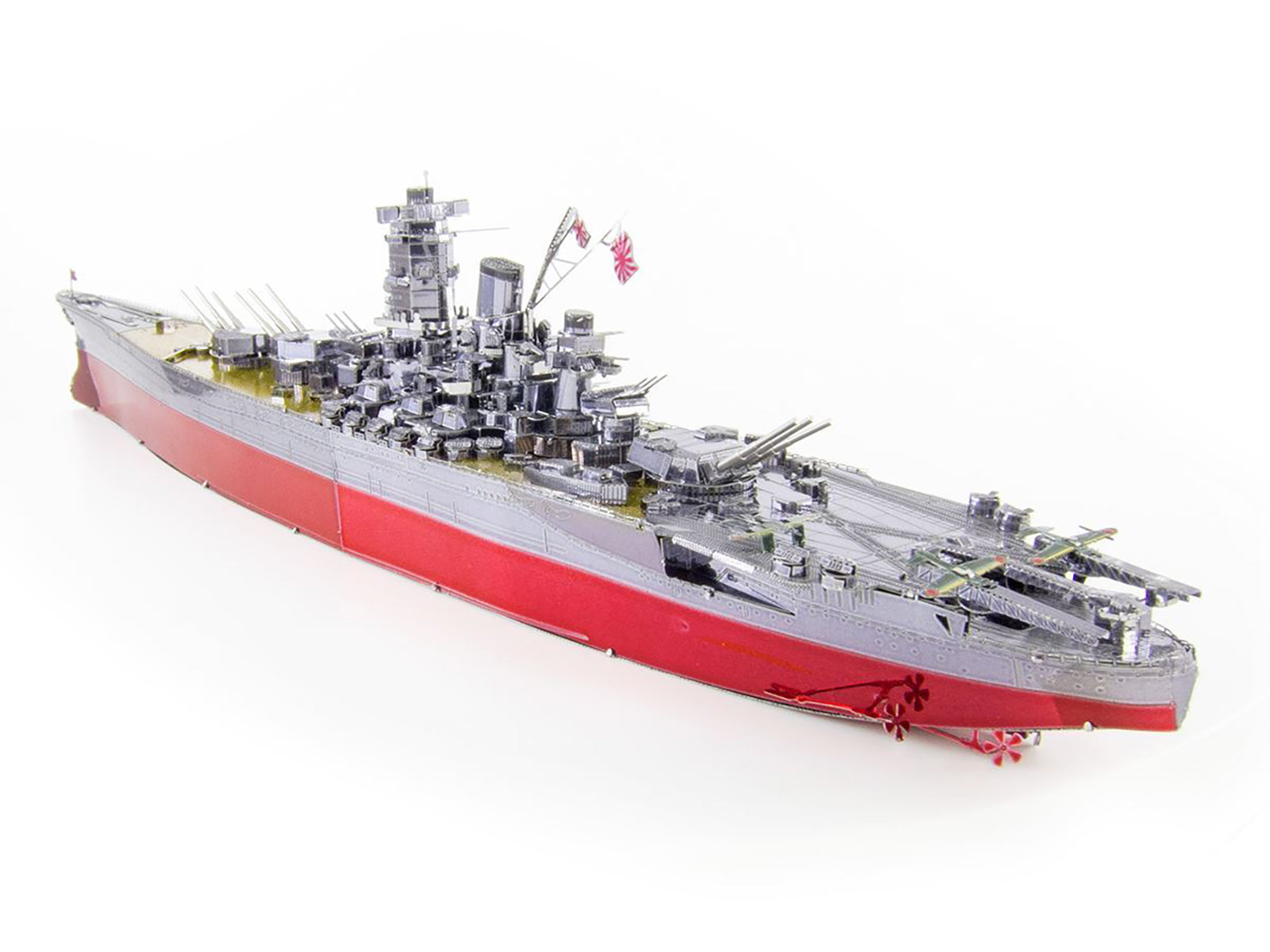 Model Kit Yamato Battleship "Imperial Japanese Navy" (Challenging Difficulty) Steel Model by Metal Earth