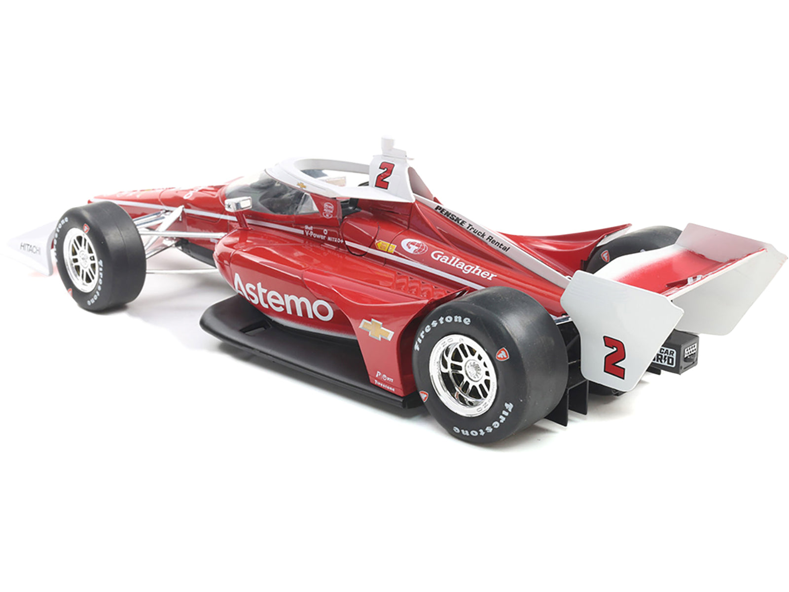 Dallara IndyCar #2 Josef Newgarden "Astemo" Team Penske (Road Course Configuration) "NTT IndyCar Series" (2025) 1/18 Diecast Model Car by IXO Models