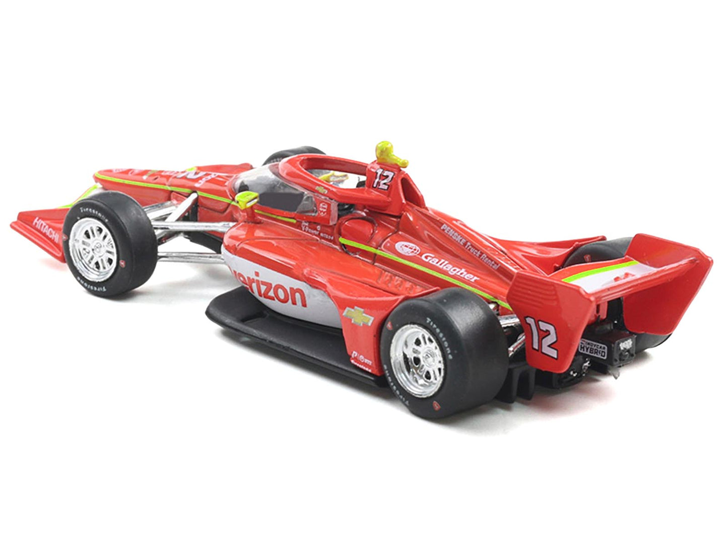 Dallara IndyCar #12 Will Power "Verizon" Team Penske (Road Course Configuration) "NTT IndyCar Series" (2025) 1/64 Diecast Model Car by IXO Models