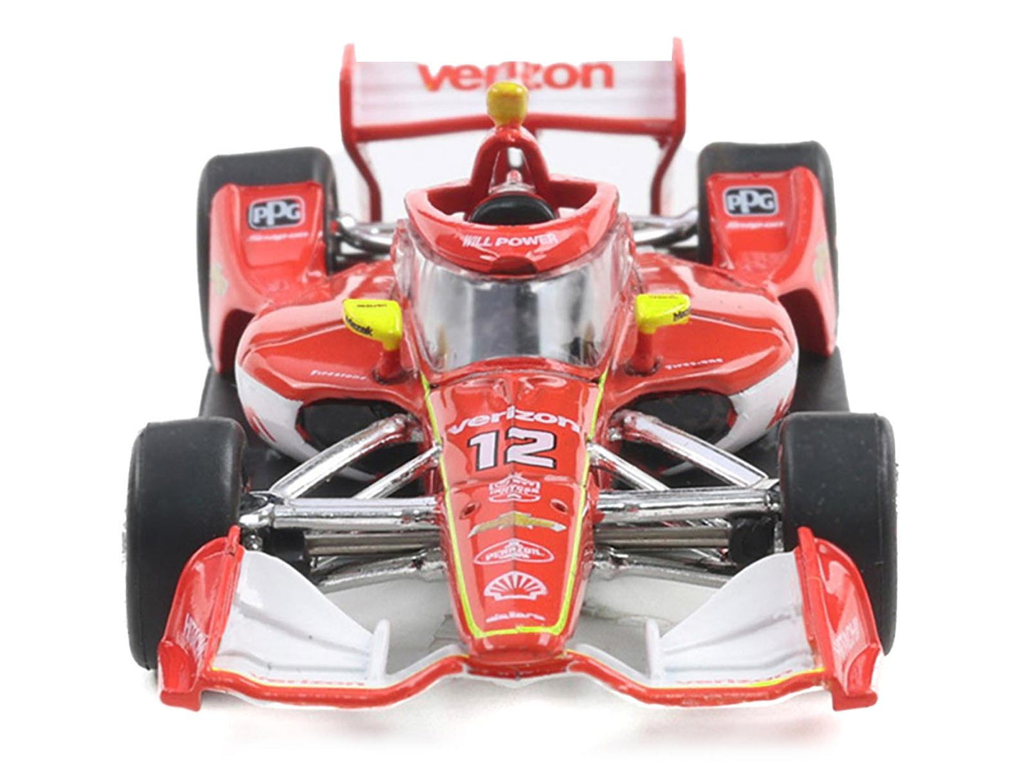 Dallara IndyCar #12 Will Power "Verizon" Team Penske (Road Course Configuration) "NTT IndyCar Series" (2025) 1/64 Diecast Model Car by IXO Models