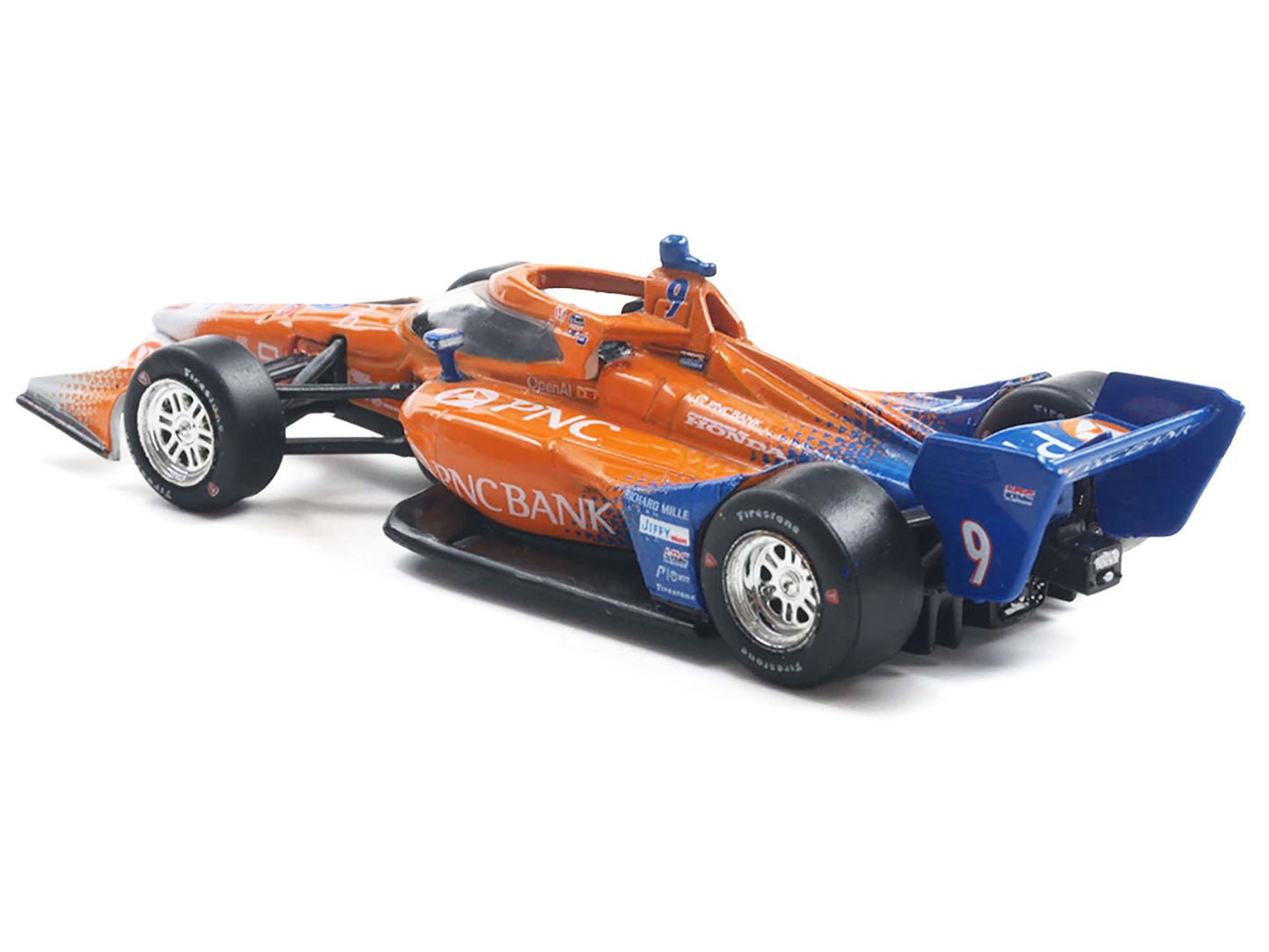 Dallara IndyCar #9 Scott Dixon "PNC Bank" Chip Ganassi Racing (Road Course Configuration) "NTT IndyCar Series" (2025) 1/64 Diecast Model Car by IXO Models