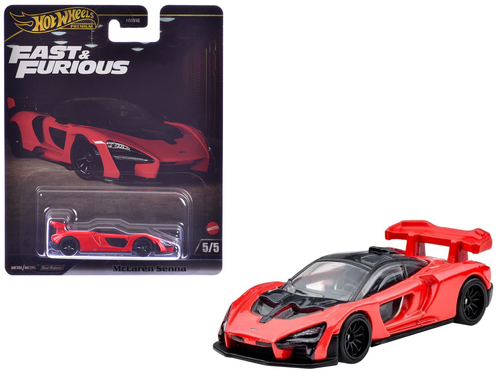 McLaren Senna Red "Fast X" (2023) Movie "Fast & Furious" Series Diecast Model Car by Hot Wheels