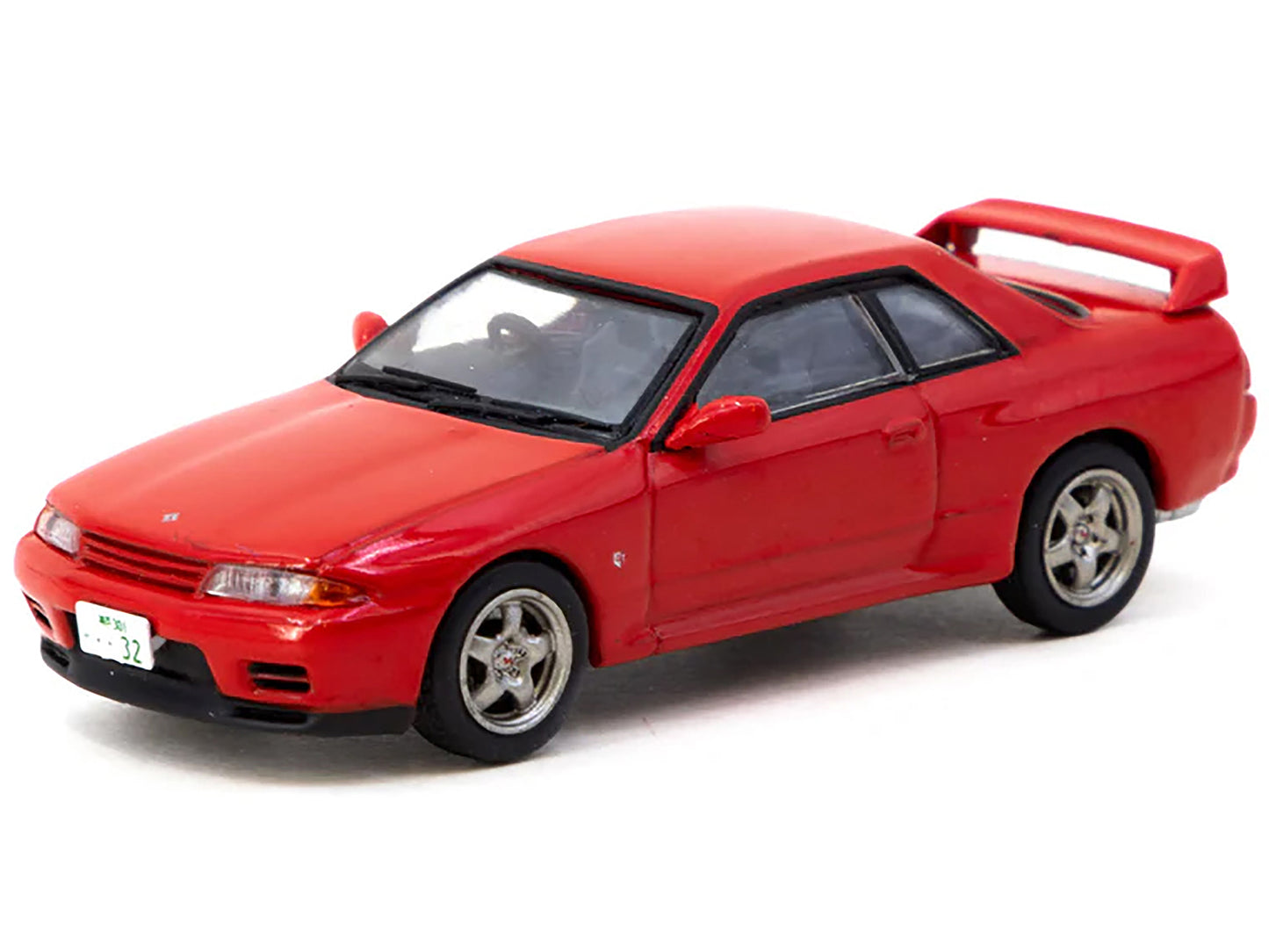 Nissan Skyline GT-R (BNR32) RHD (Right Hand Drive) Red "J Collection" Series 1/64 Diecast Model by Tarmac Works