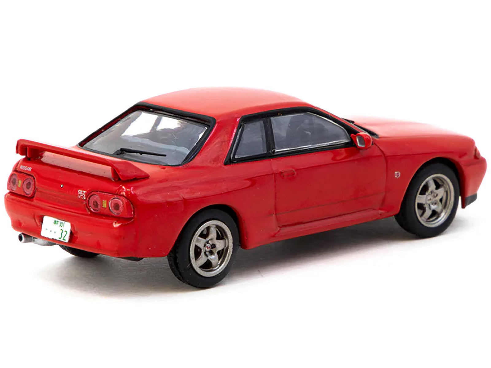 Nissan Skyline GT-R (BNR32) RHD (Right Hand Drive) Red "J Collection" Series 1/64 Diecast Model by Tarmac Works