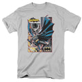 Batman Panels Mens T Shirt Silver Officially Licensed