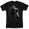 Batman Lighting Crashes Mens T Shirt Black Officially Licensed