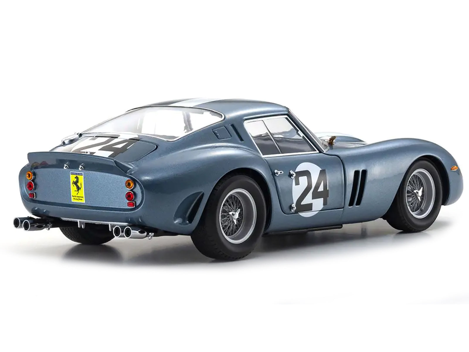 Ferrari 250 GTO #24 Phil Hill - Olivier Gendebien 2nd Place "Sebring 12 Hours" (1962) 1/18 Diecast Model Car by Kyosho