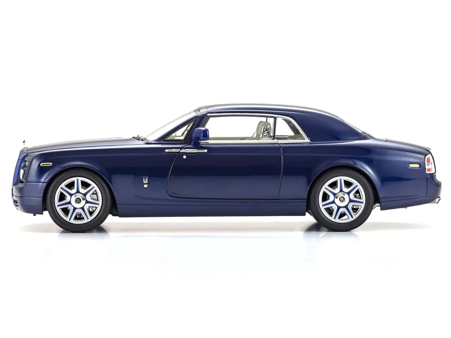 Rolls Royce Phantom Coupe Blue Metallic 1/18 Diecast Model Car by Kyosho